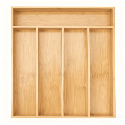 Eagraí Drawer Bambú le 5 Sliotán